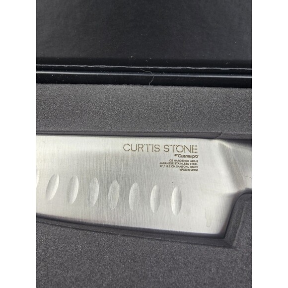 Curtis Stone 6" Japanese Steel Santoku Knife High Quality Made - Picture 4 of 10